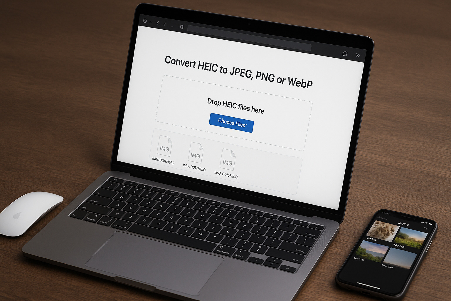 How to Convert HEIC on HEIC.now for GIF Creation