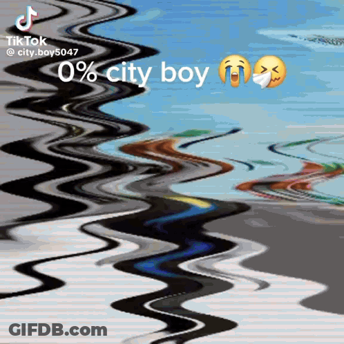 0% City Boy With Smiley Faces GIF