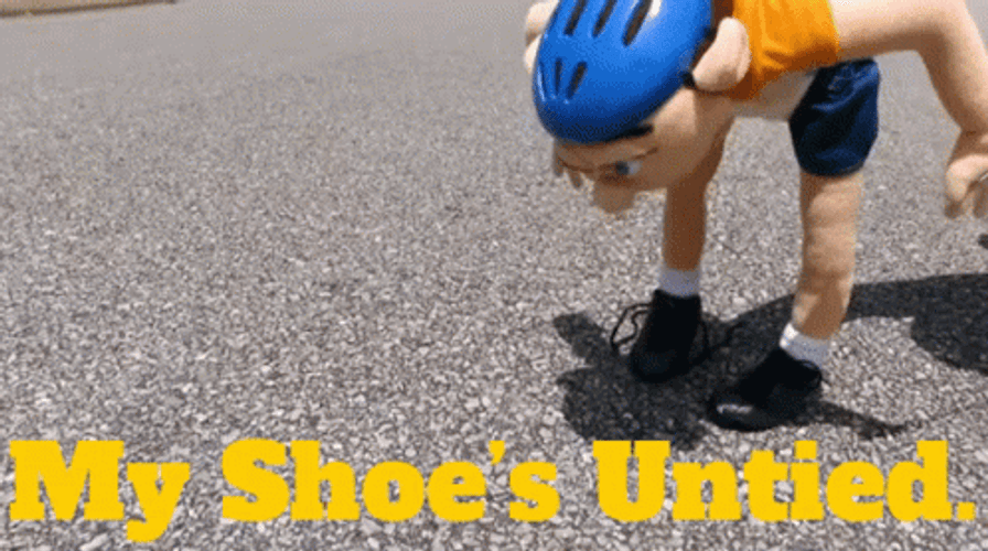 1 2 Buckle My Shoe Untied GIF