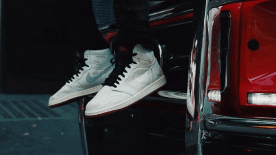 1 2 Buckle My Shoe White Nike GIF