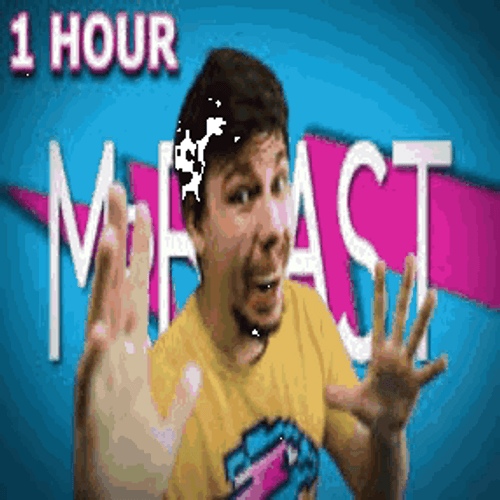 1 Hour Mr Beast Meme GIF