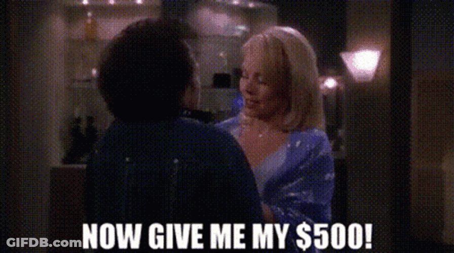 1 Million Dollars GIF
