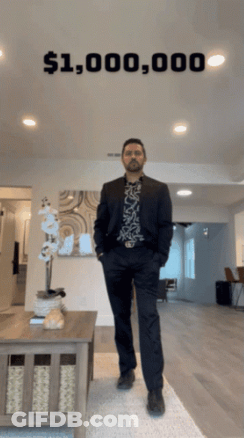 1 Million Dollars GIF