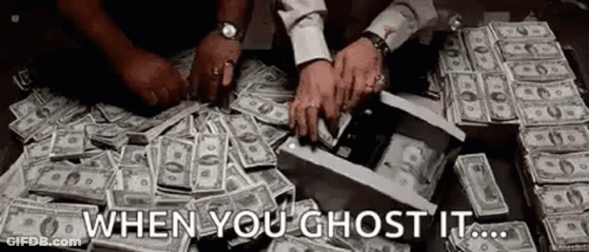 1 Million Dollars Counting Machine GIF