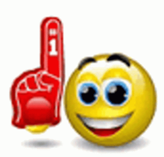1 Sign Emoji GIF