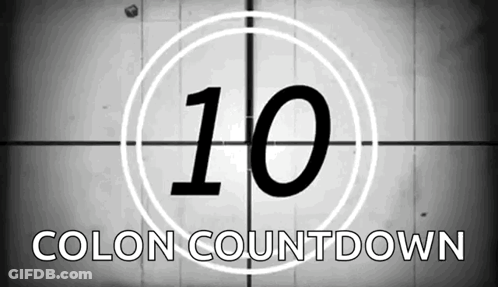 10 Second Colon Countdown GIF