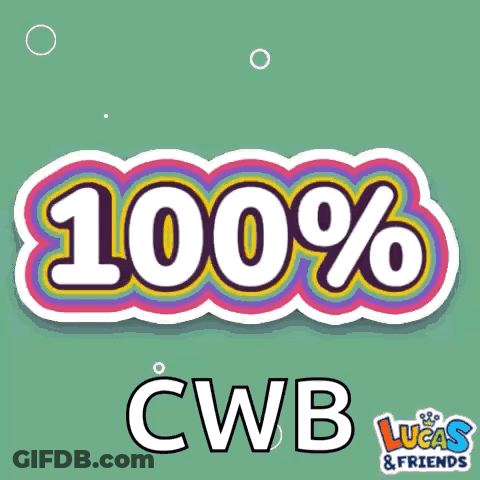 100% CWB Lucas And Friends Sticker GIF