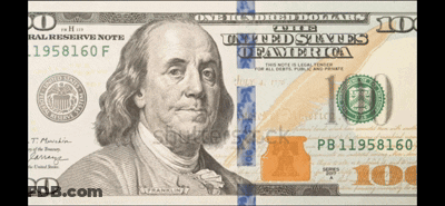 100 Dollar Bill United States GIF