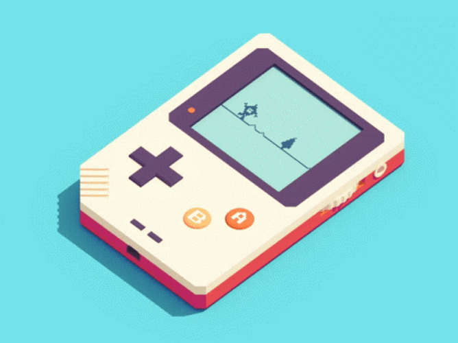 1000 Points Game Boy GIF