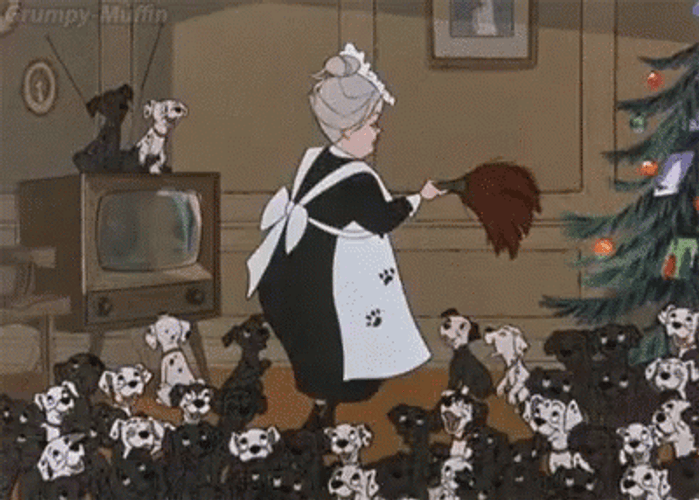 101 Dalmatians Nanny GIF