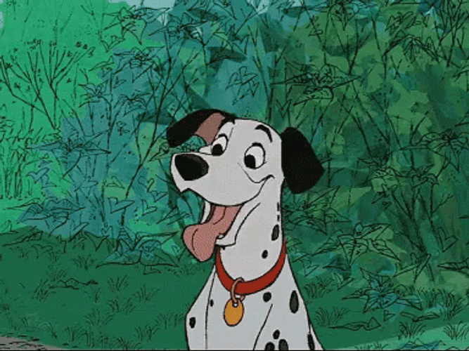 101 Dalmatians Pongo Smile GIF