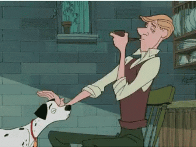 101 Dalmatians Scared GIF