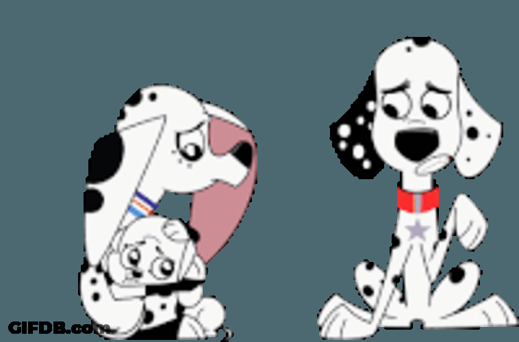 101Dalmatians Street Puppy Sticker GIF