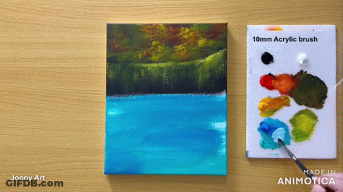 10Mm Acrylic Brush Painting GIF