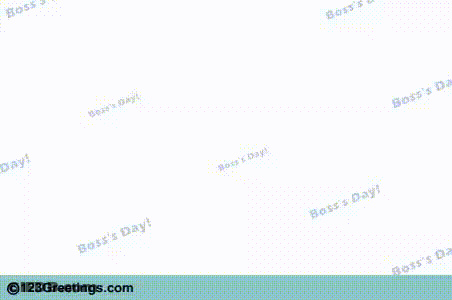 123Greetings Boss's Day Fun GIF