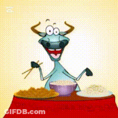 123Greetings Bull And Noodles GIF