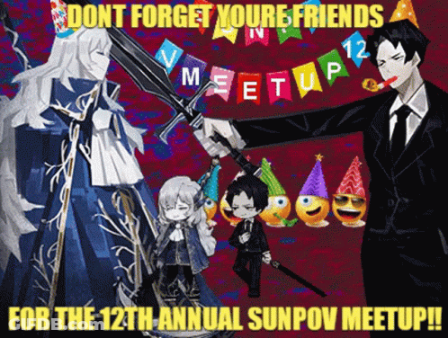 12Th Annual Sunpov Meetup Advertisement GIF