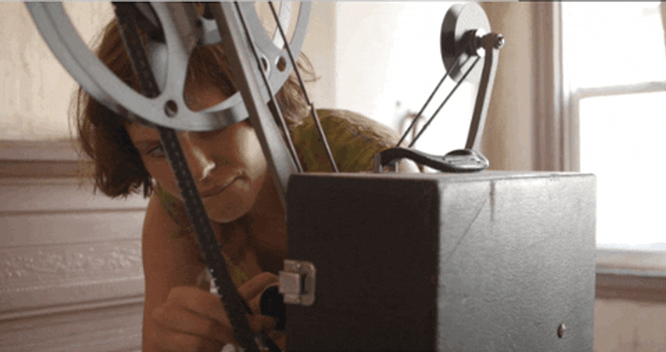 16Mm Film Projector GIF