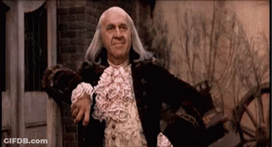 1776 Benjamin Franklin I Like It GIF