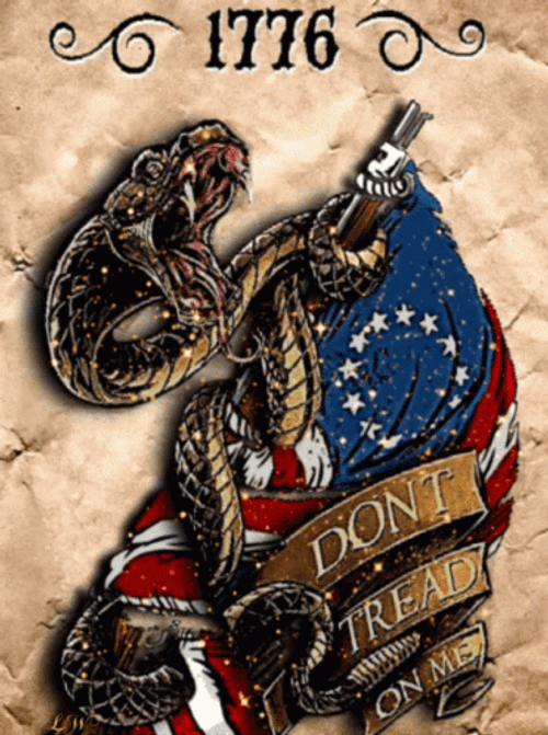 1776 Don't Thread On Me GIF