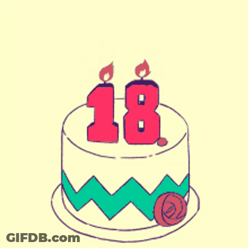 18 Happy Birthday Cake Register To Vote GIF