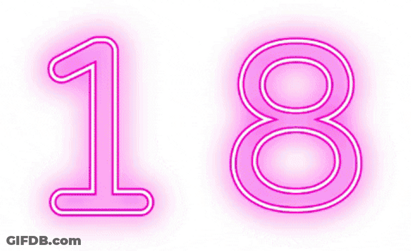 18 Rainbow Neon Sign Blinking Animation GIF