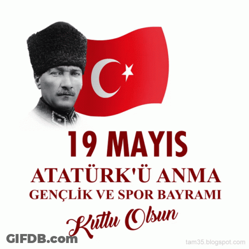 19 Mayis Ataturk Commemoration Youth And Sports Day GIF