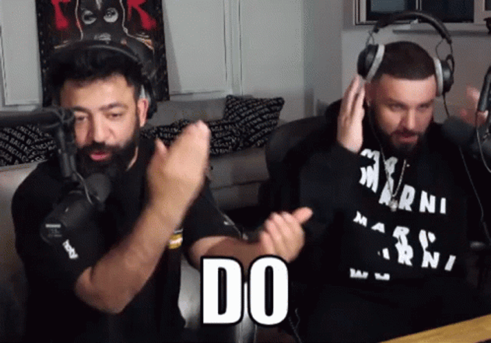 2 Influencer Saying Do You Research GIF