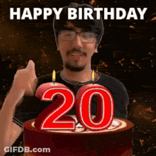 20 Birthday 20 Hbd GIF