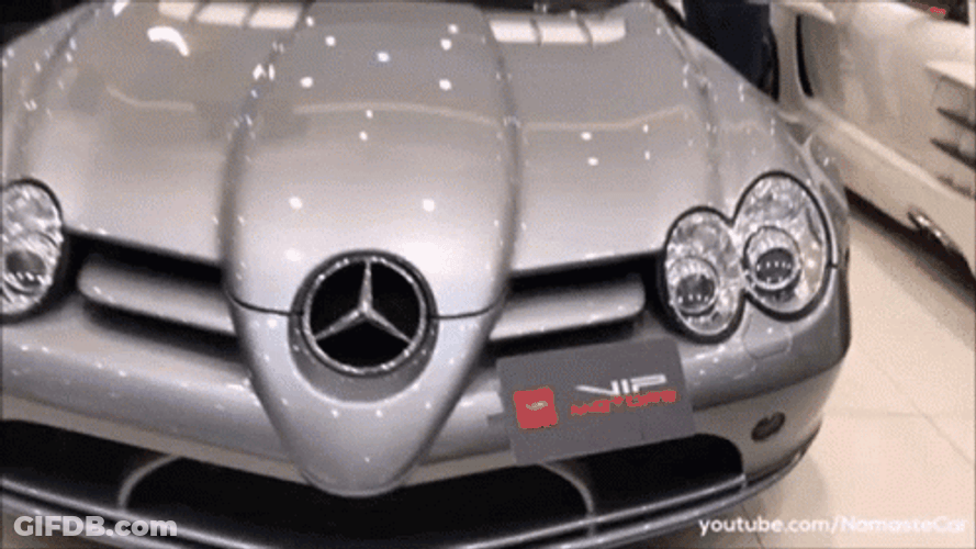 2007 Mercedes-Benz SLR McLaren GIF