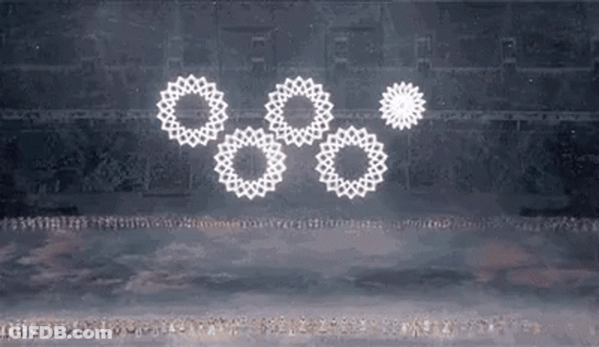 2014 Sochi Winter Olympic Rings GIF