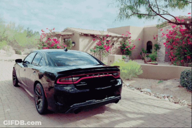 2016 Dodge Charger SRT Hellcat GIF