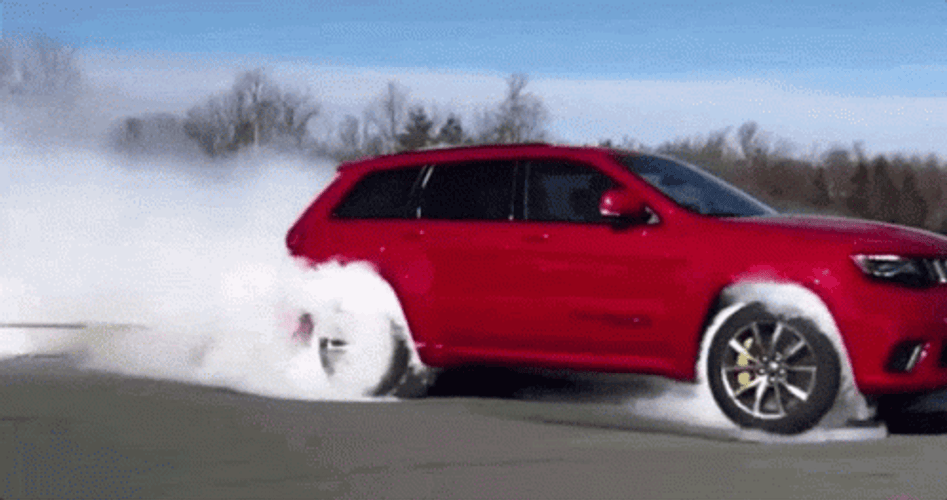 2021 Jeep Grand Cherokee Trackhawk Srt GIF