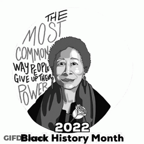 2022 Black History Month GIF