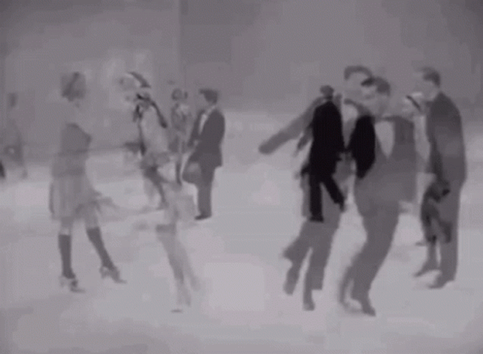 20S Black Bottom Dancing GIF