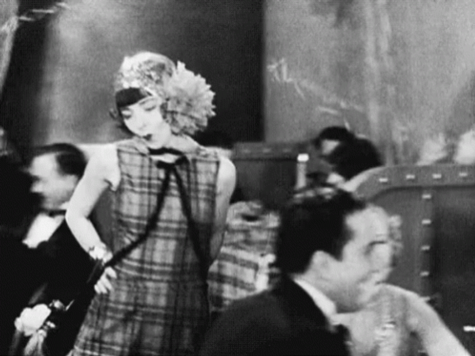 20S Flapper Posing GIF