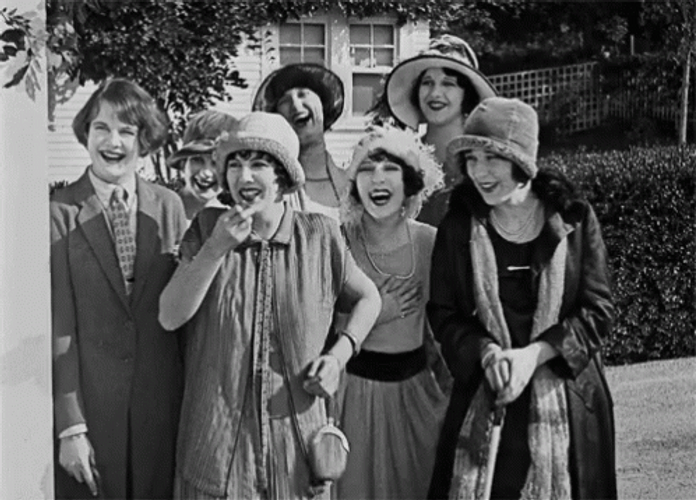20S Ladies Laughing GIF