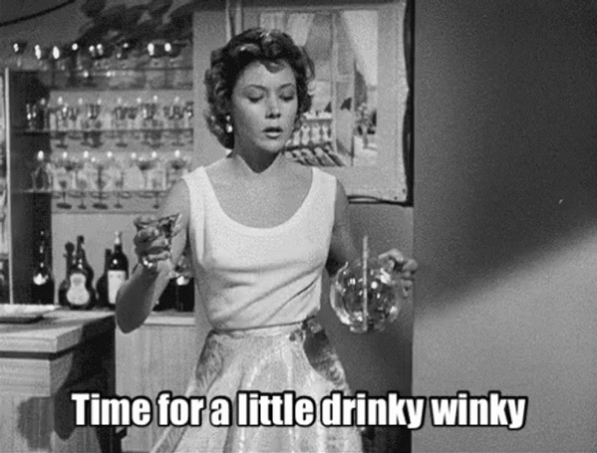 20S Time For Little Drinky Winky GIF