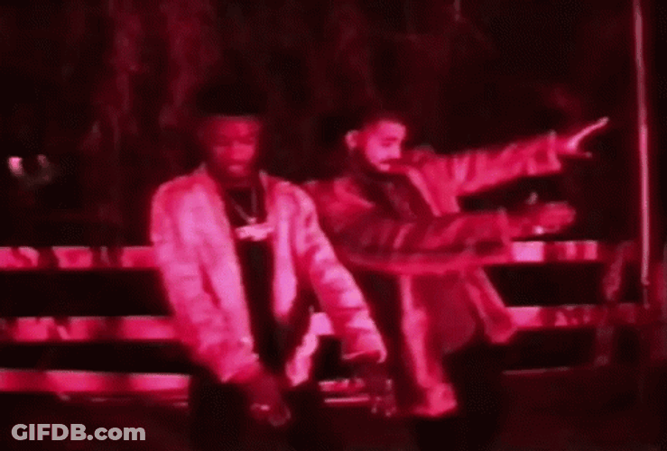 21 Savage And Drake Dancing GIF