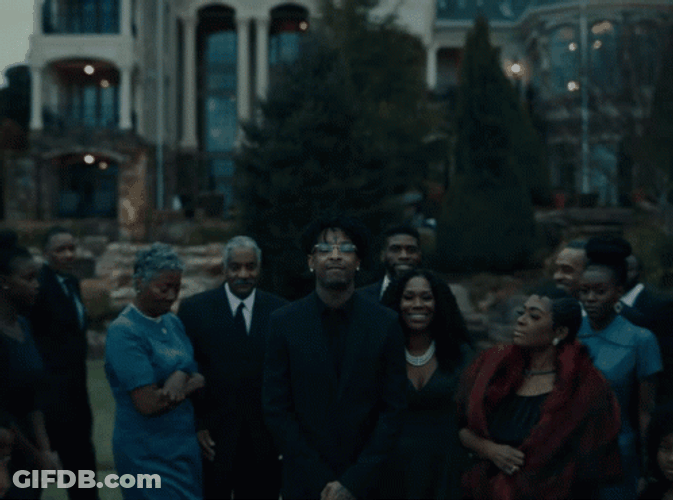21 Savage Family Get Together GIF