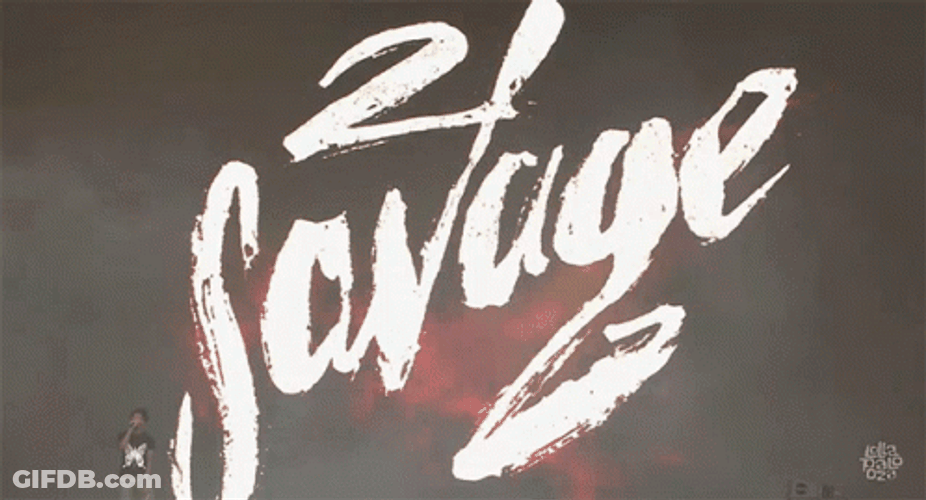 21 Savage On Concert GIF