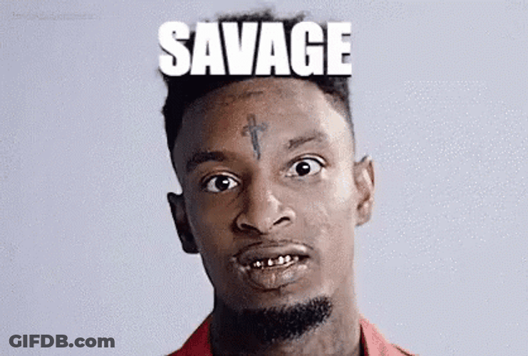 21 Savage Rapper GIF