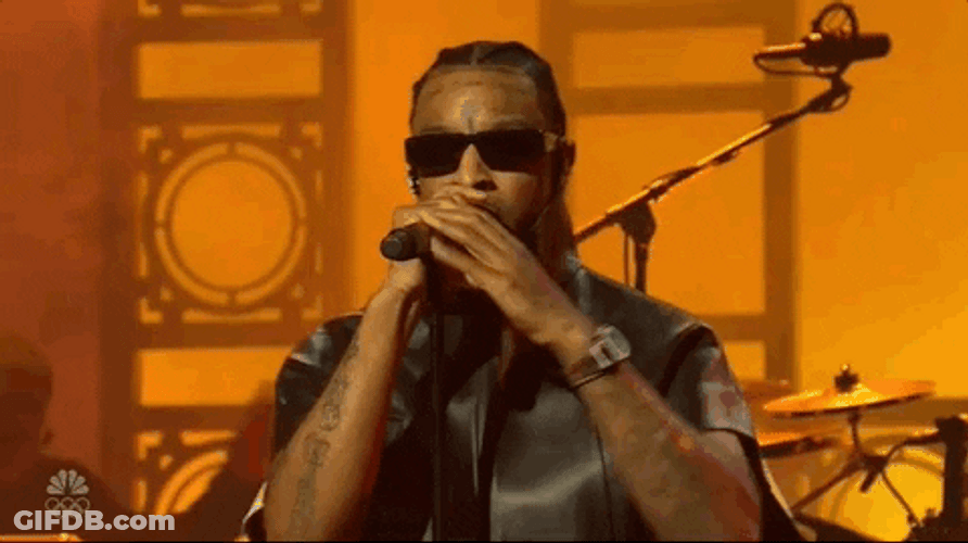 21 Savage SNL Performance GIF