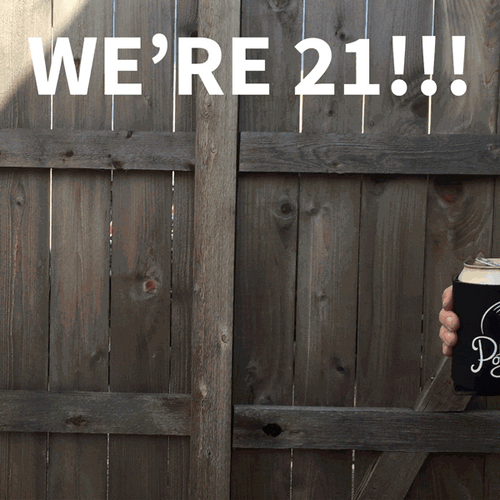 21St Birthday Were 21 Beer Cans Cheers GIF