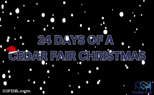 24 Days Of Cedar Fair Christmas GIF
