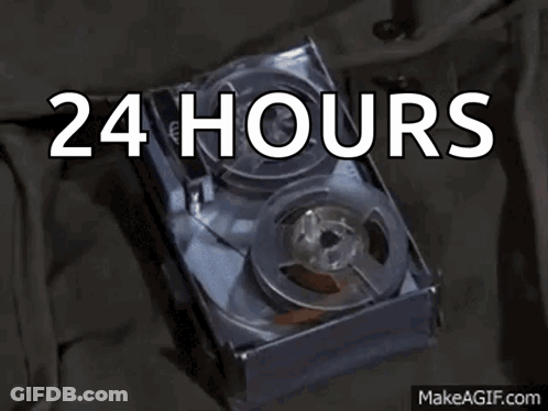 24 Hours This Conversation Will Self-Destruct In A GIF
