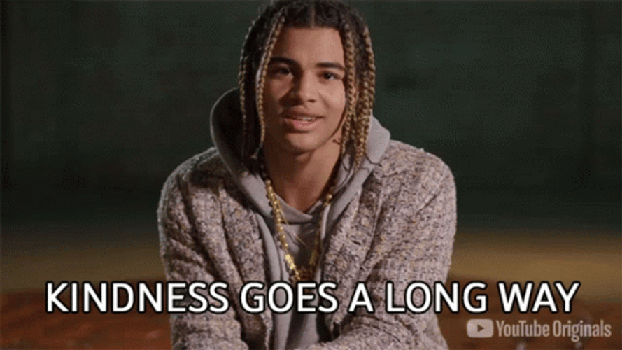 24KGoldn Kindness Goes A Long Way GIF