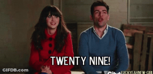 29 Birthday GIF