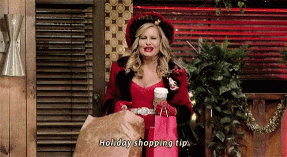2BrokeGirls Sassy Holiday Shopping GIF