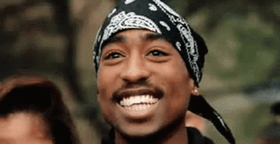 2Pac Tupac Shakur Cigarette Smile GIF